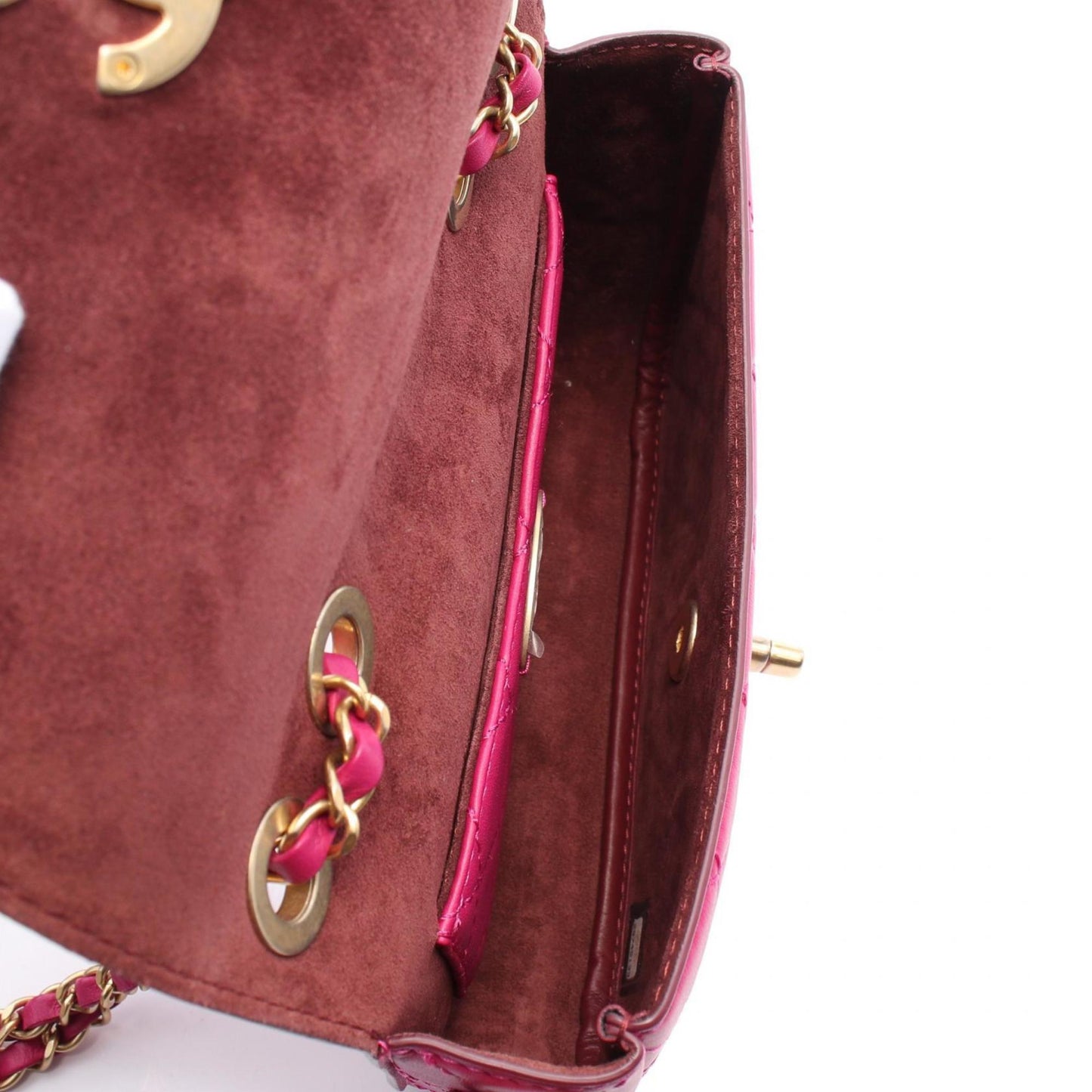 Chanel Pink Leather Flap Bag