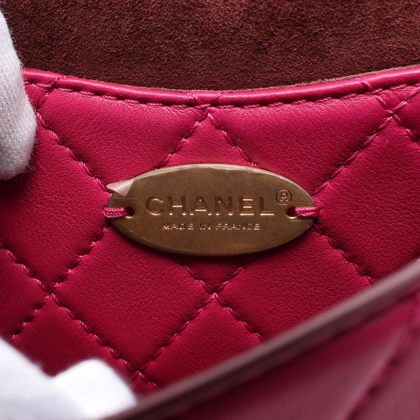 Chanel Pink Leather Flap Bag