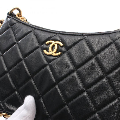 Chanel Black Leather Shoulder