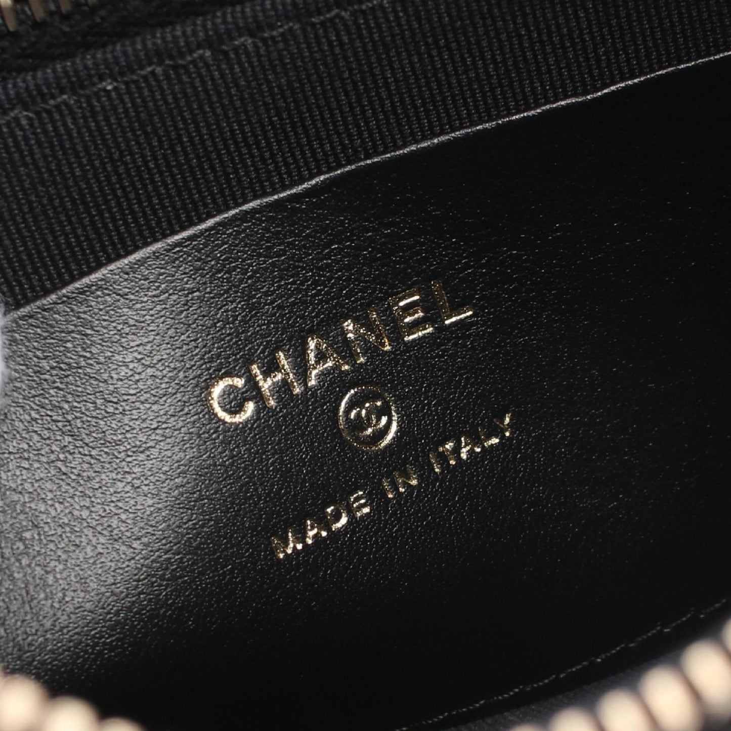 Chanel Black Leather Shoulder
