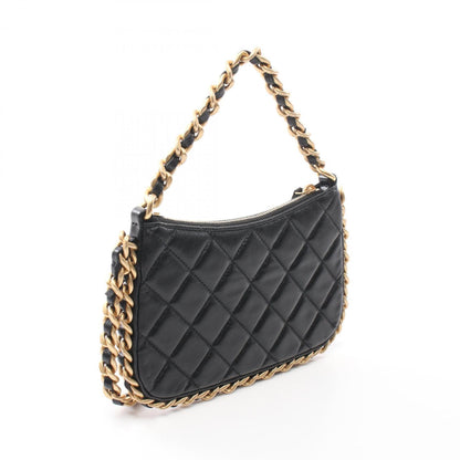 Chanel Black Leather Shoulder