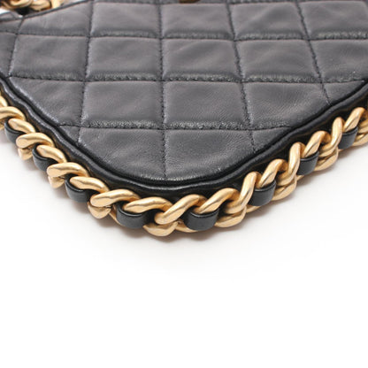 Chanel Black Leather Shoulder
