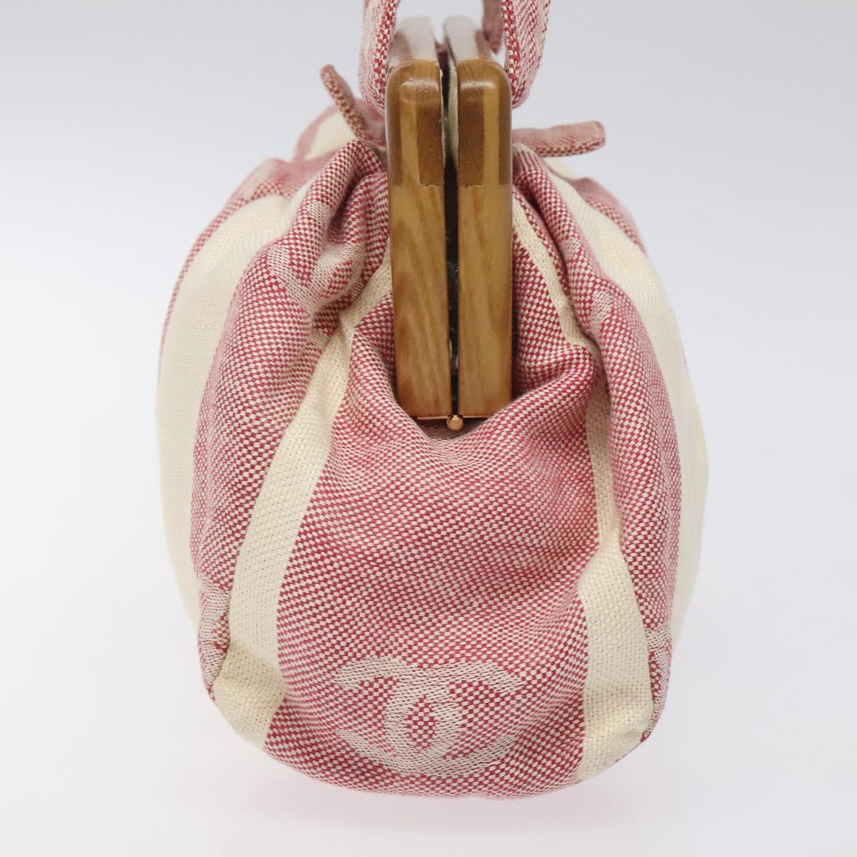 Chanel Brown Canvas Handbag