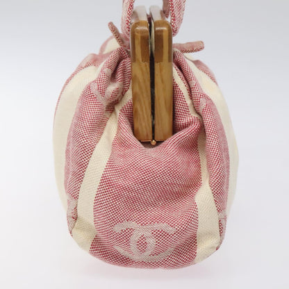 Chanel Brown Canvas Handbag