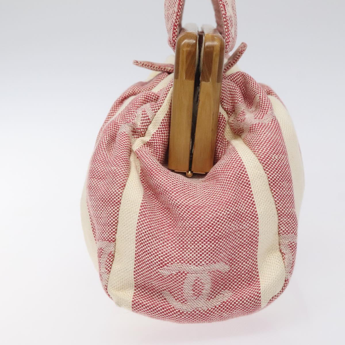 Chanel Brown Canvas Handbag