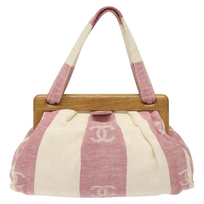 Chanel Brown Canvas Handbag