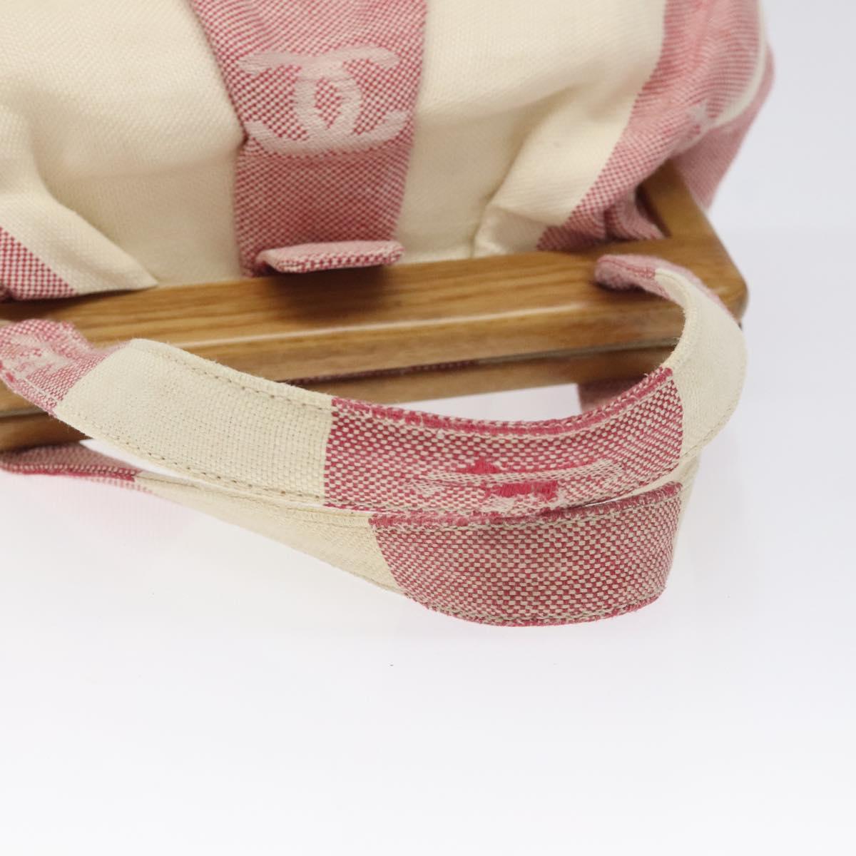 Chanel Brown Canvas Handbag