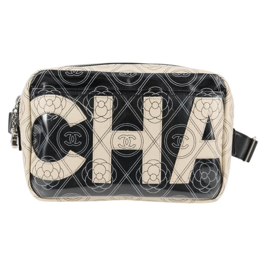 Chanel Black Canvas Camera