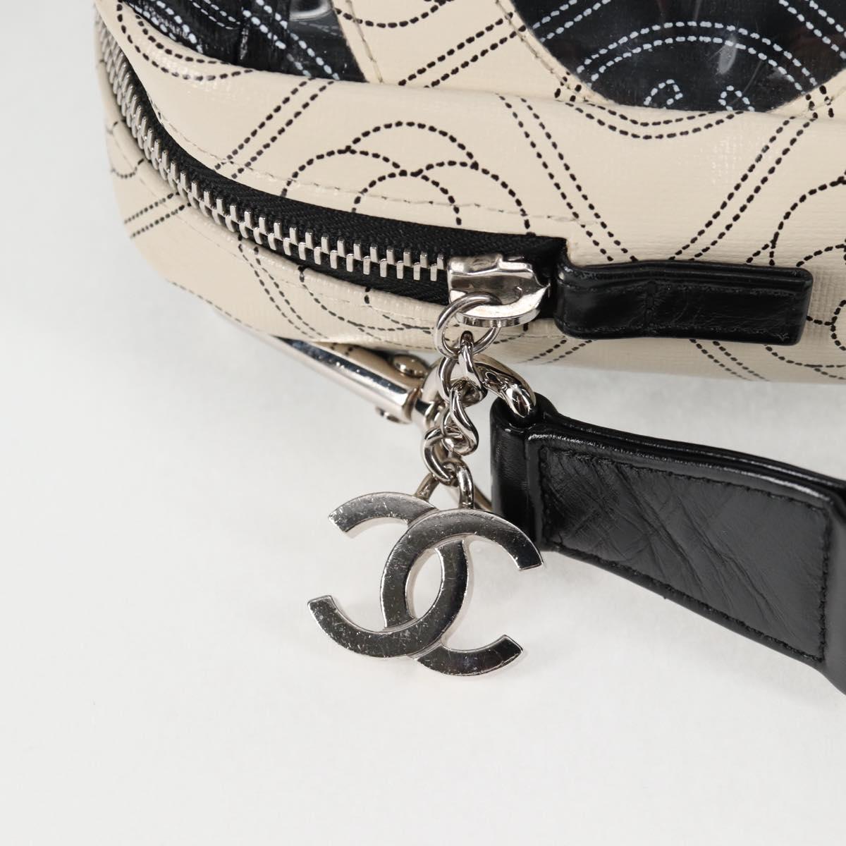 Chanel Black Canvas Camera