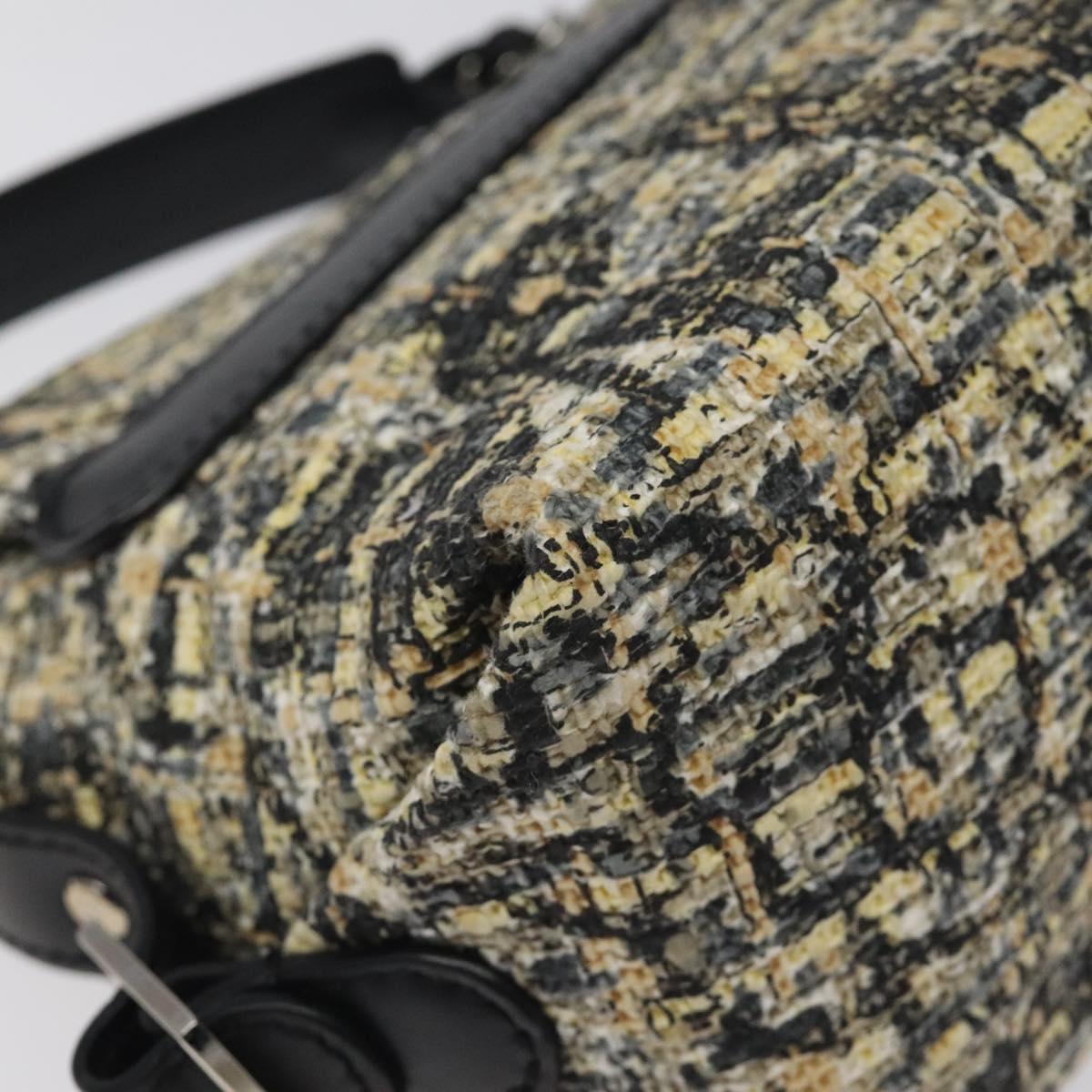 Chanel Brown Tweed Flap Bag