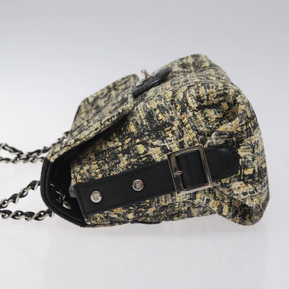 Chanel Brown Tweed Flap Bag