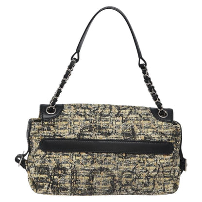 Chanel Brown Tweed Flap Bag