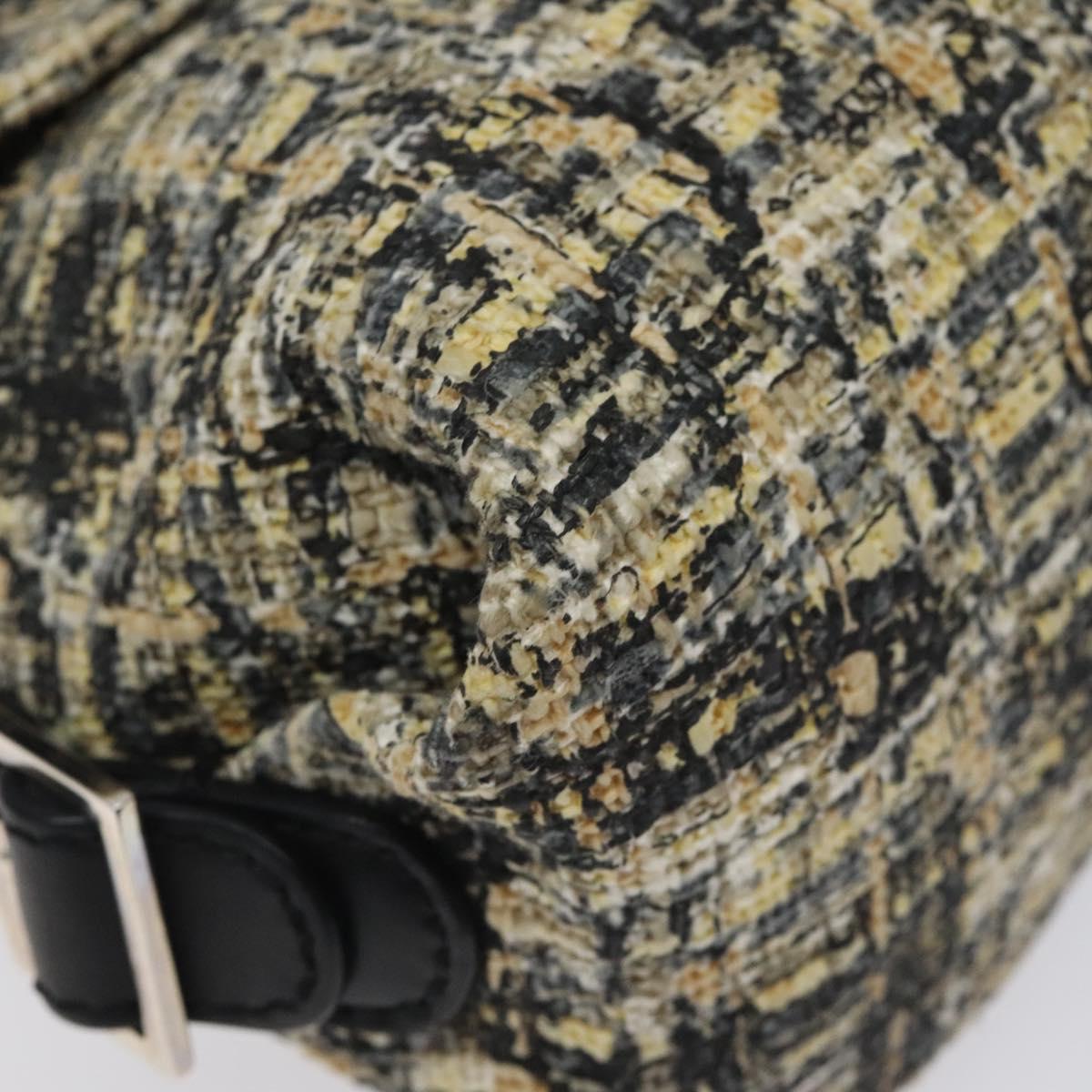 Chanel Brown Tweed Flap Bag