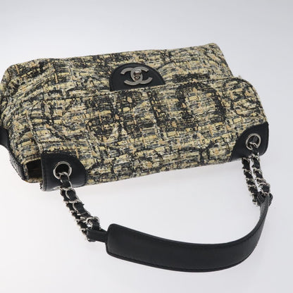 Chanel Brown Tweed Flap Bag