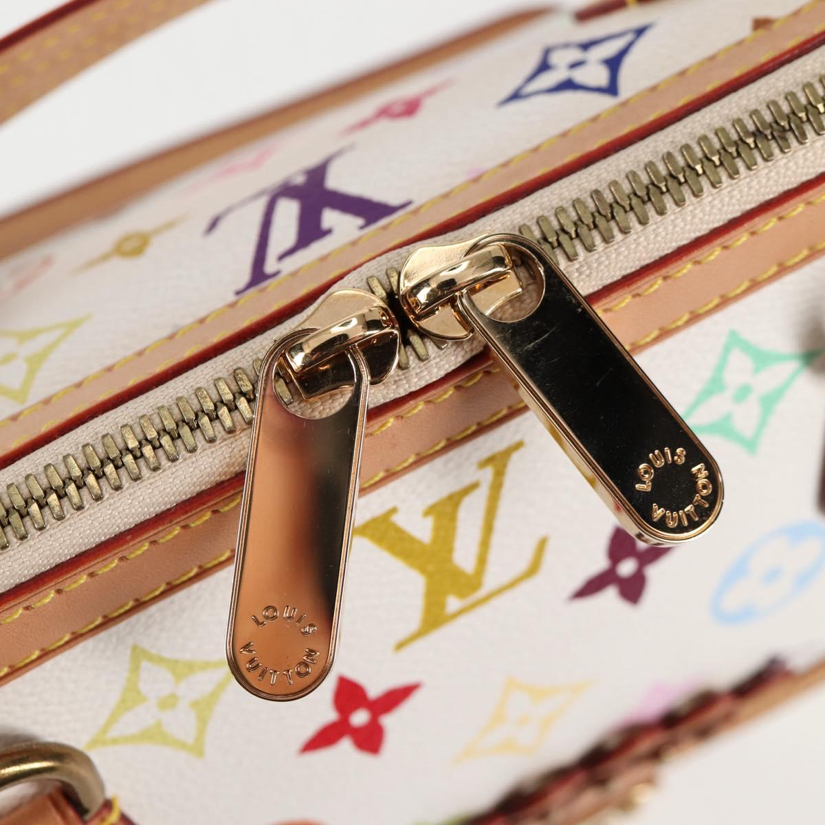 Louis Vuitton White Canvas Gracie