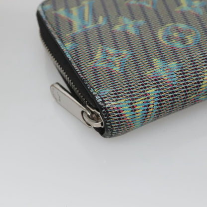 Louis Vuitton Green Leather Zippy Wallet