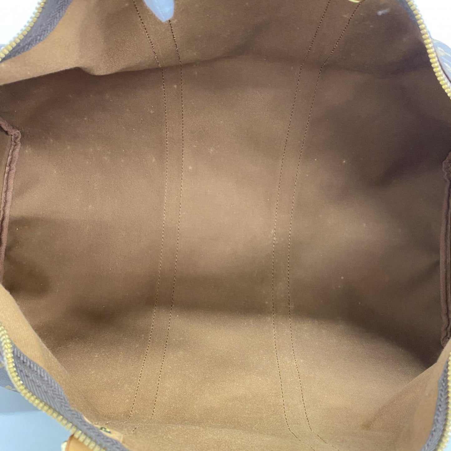 Louis Vuitton Brown Canvas Keepall 50
