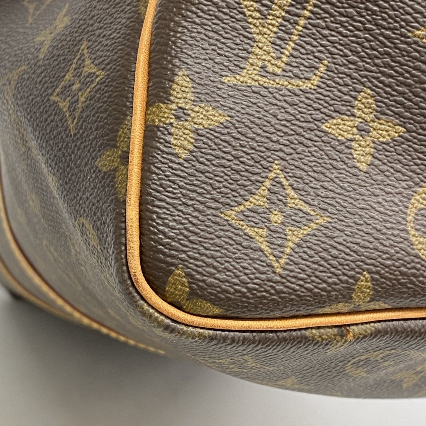 Louis Vuitton Brown Canvas Keepall 50