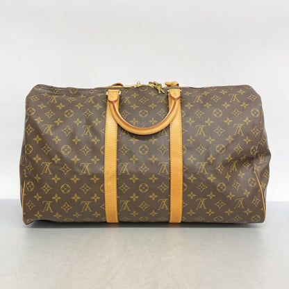 Louis Vuitton Brown Canvas Keepall 50