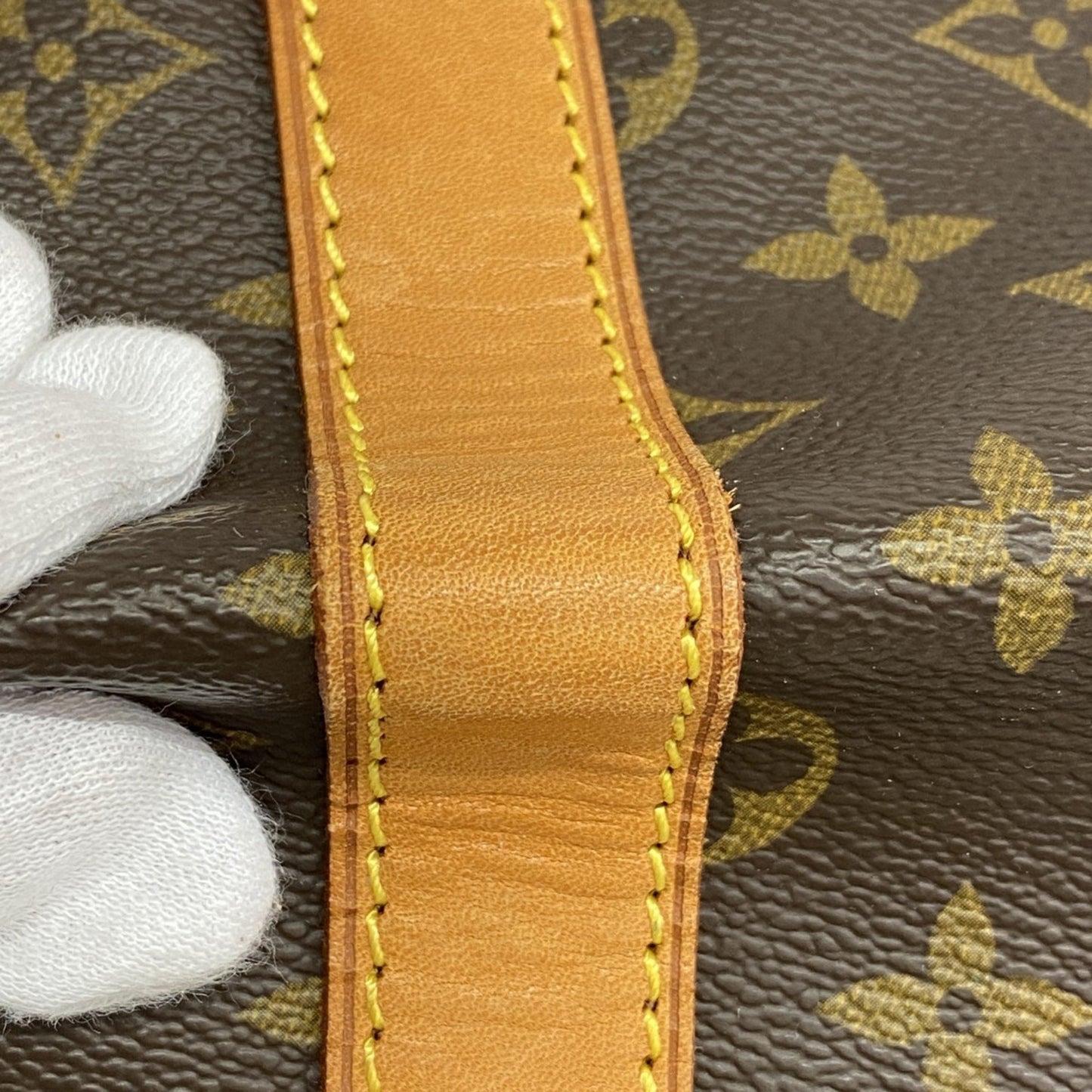 Louis Vuitton Brown Canvas Keepall 50