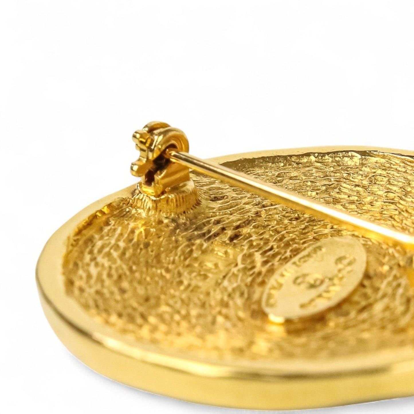 Chanel Gold Gold Plated Cambon
