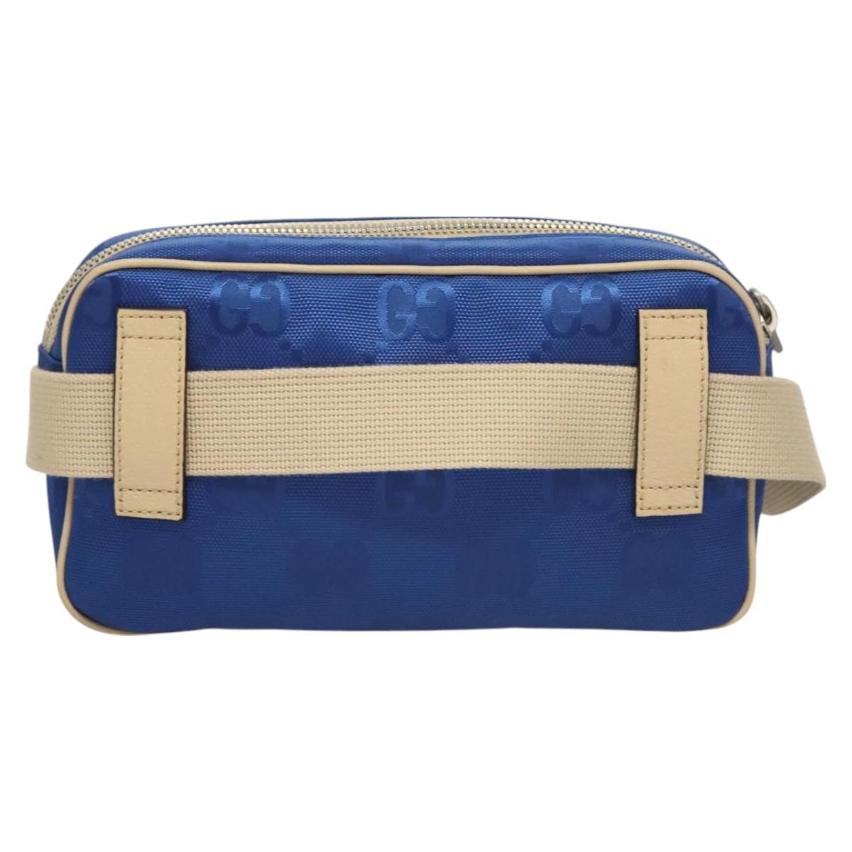 Gucci Blue Canvas Gg Canvas
