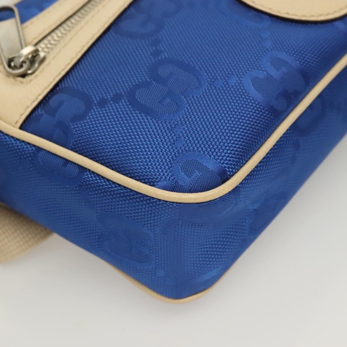 Gucci Blue Canvas Gg Canvas
