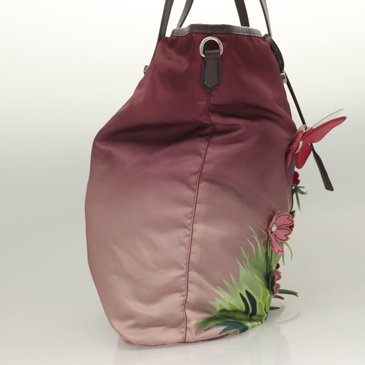 Prada Purple Nylon Tote