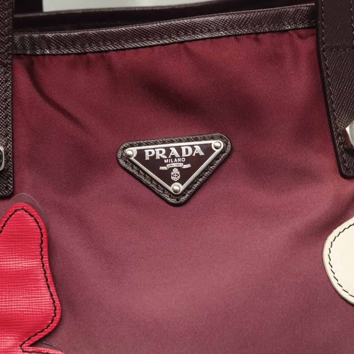 Prada Purple Nylon Tote