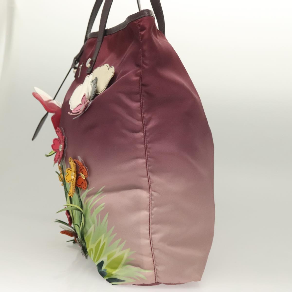 Prada Purple Nylon Tote