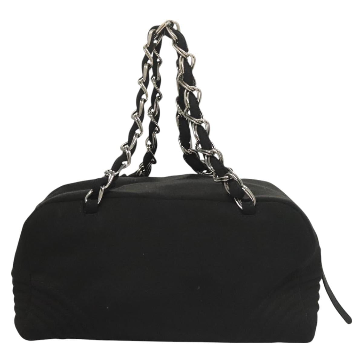 Chanel Black Cotton Coco Mark