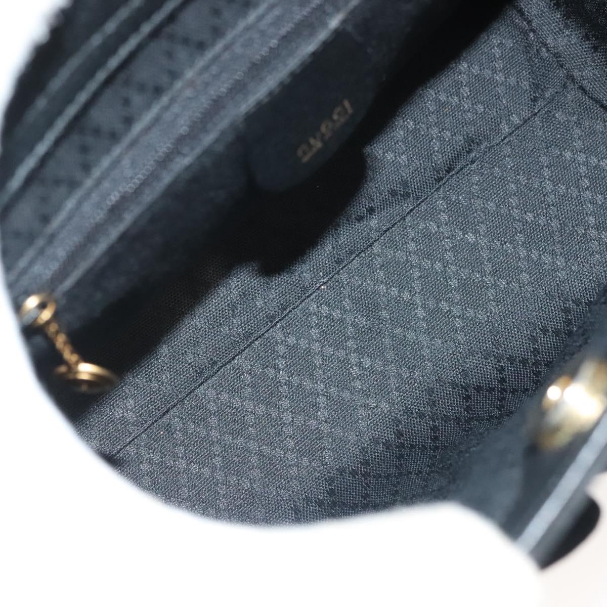 Gucci Black Suede Bamboo