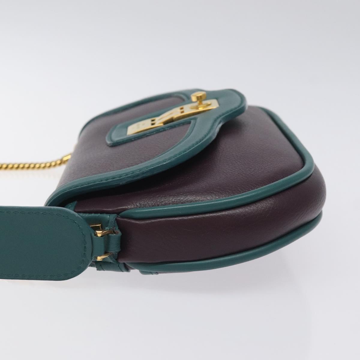 Louis Vuitton Purple Leather Trapezio