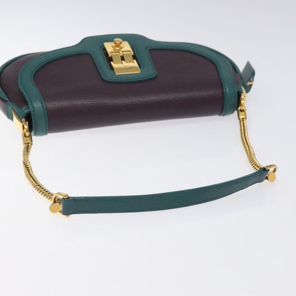 Louis Vuitton Purple Leather Trapezio