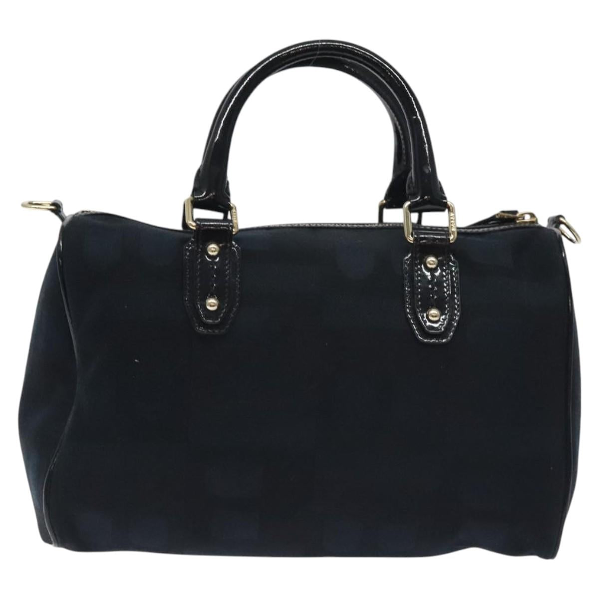 Bally Black Canvas Travel