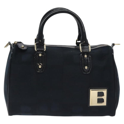 Bally Black Canvas Travel