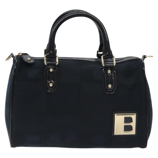 Bally Black Canvas Travel