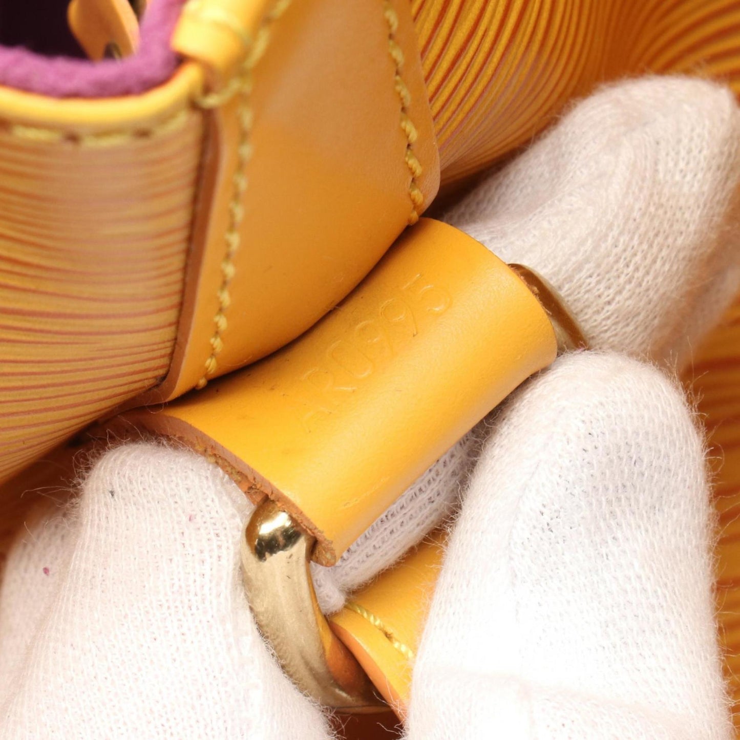 Louis Vuitton Yellow Leather Noé