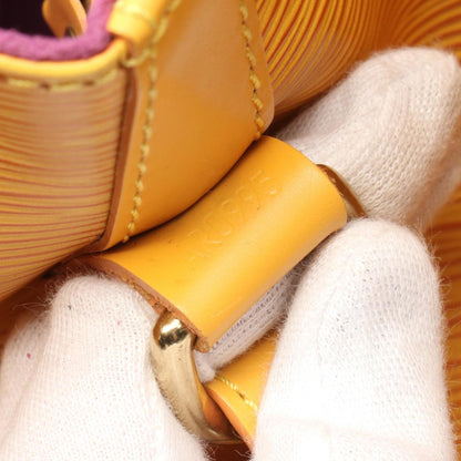 Louis Vuitton Yellow Leather Noé