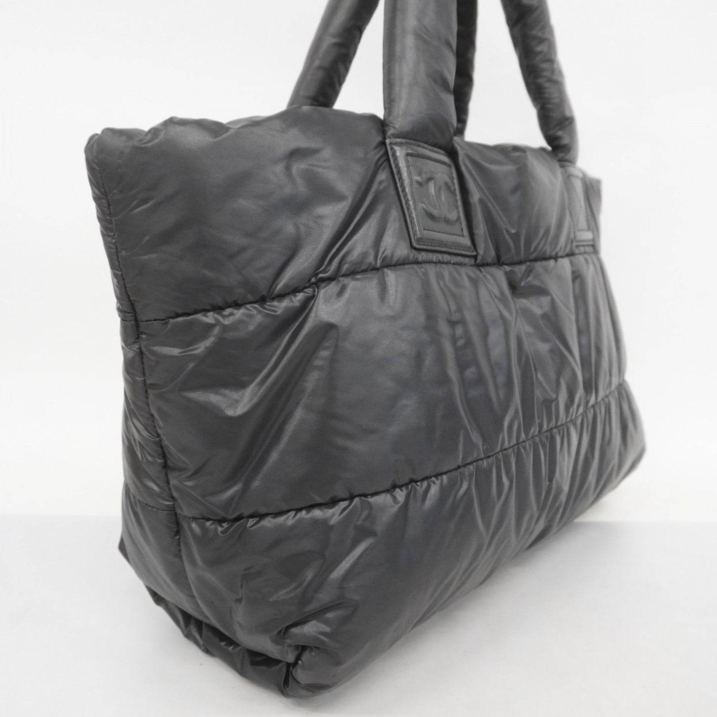 Chanel Black Synthetic Coco Cocoon