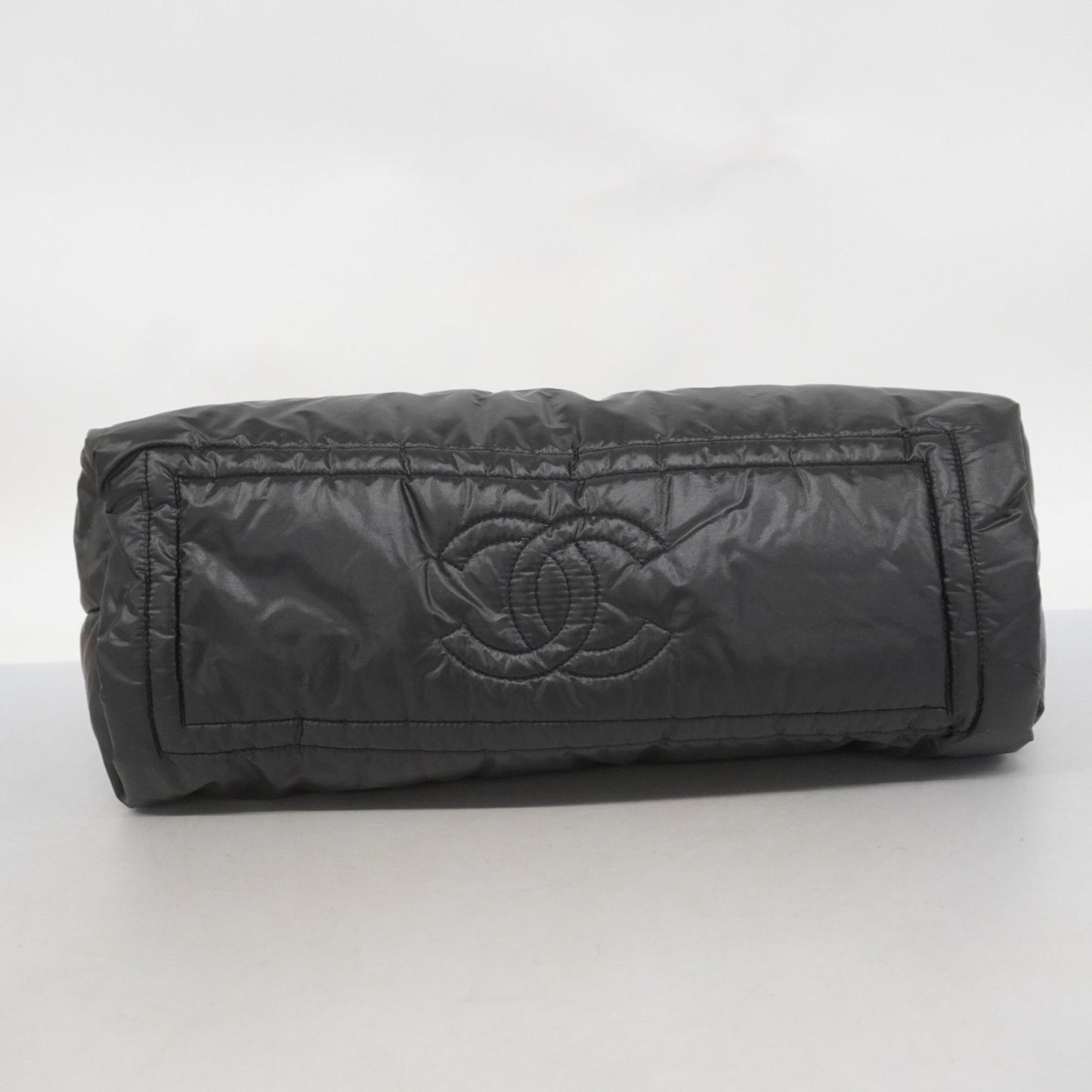 Chanel Black Synthetic Coco Cocoon