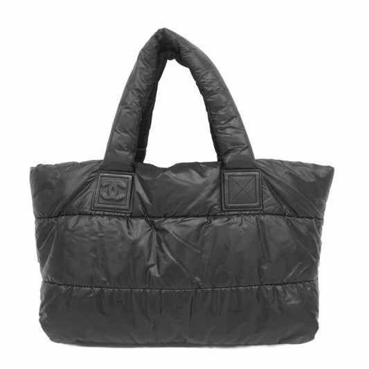 Chanel Black Synthetic Coco Cocoon