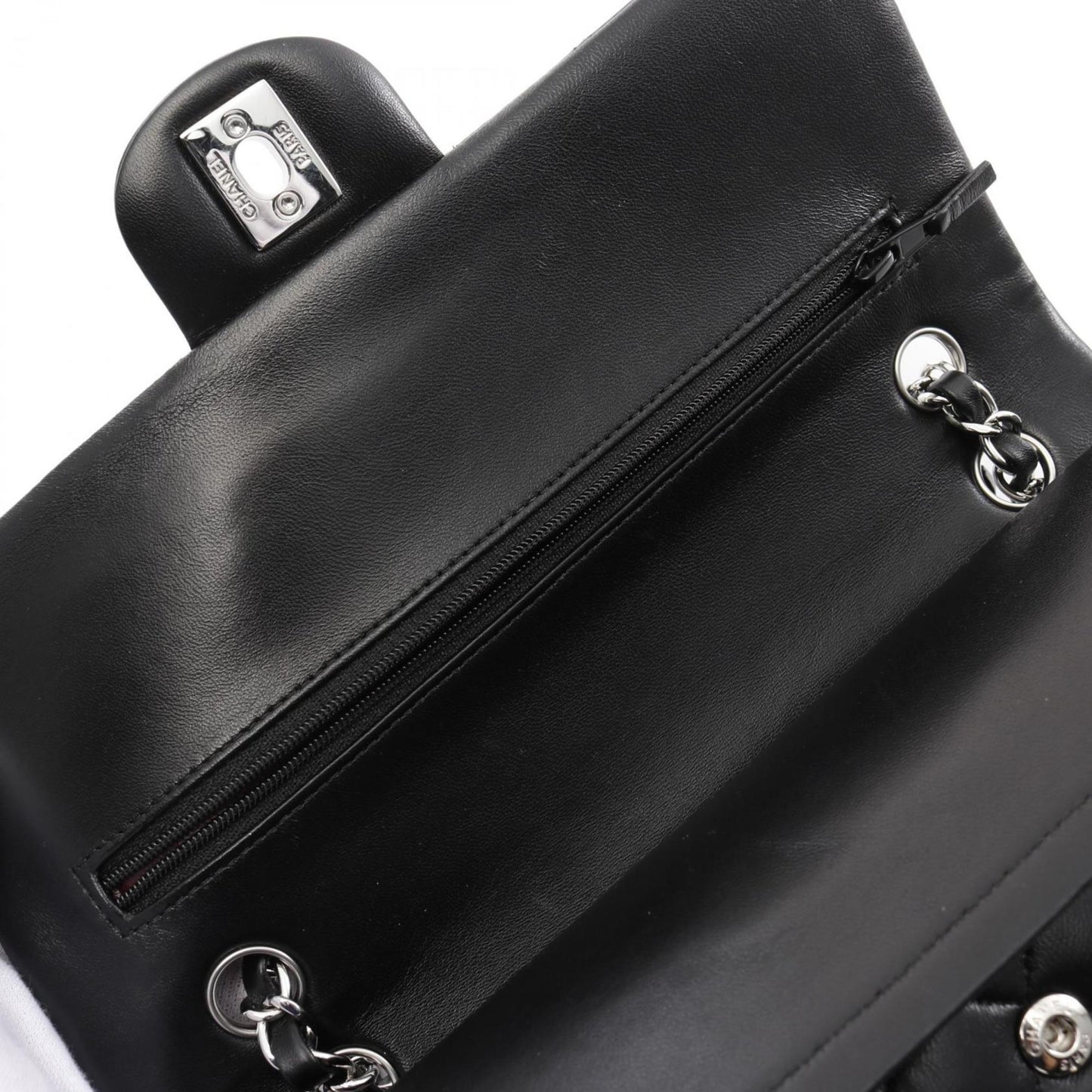Chanel Black Leather Timeless