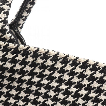 Dior Black Canvas Book Tote