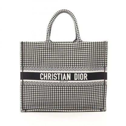 Dior Black Canvas Book Tote