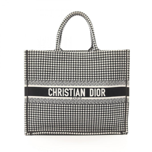 Dior Black Canvas Book Tote