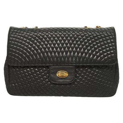 Bally Black Leather Shoulder