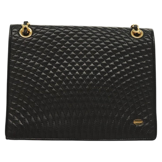 Bally Black Leather Shoulder