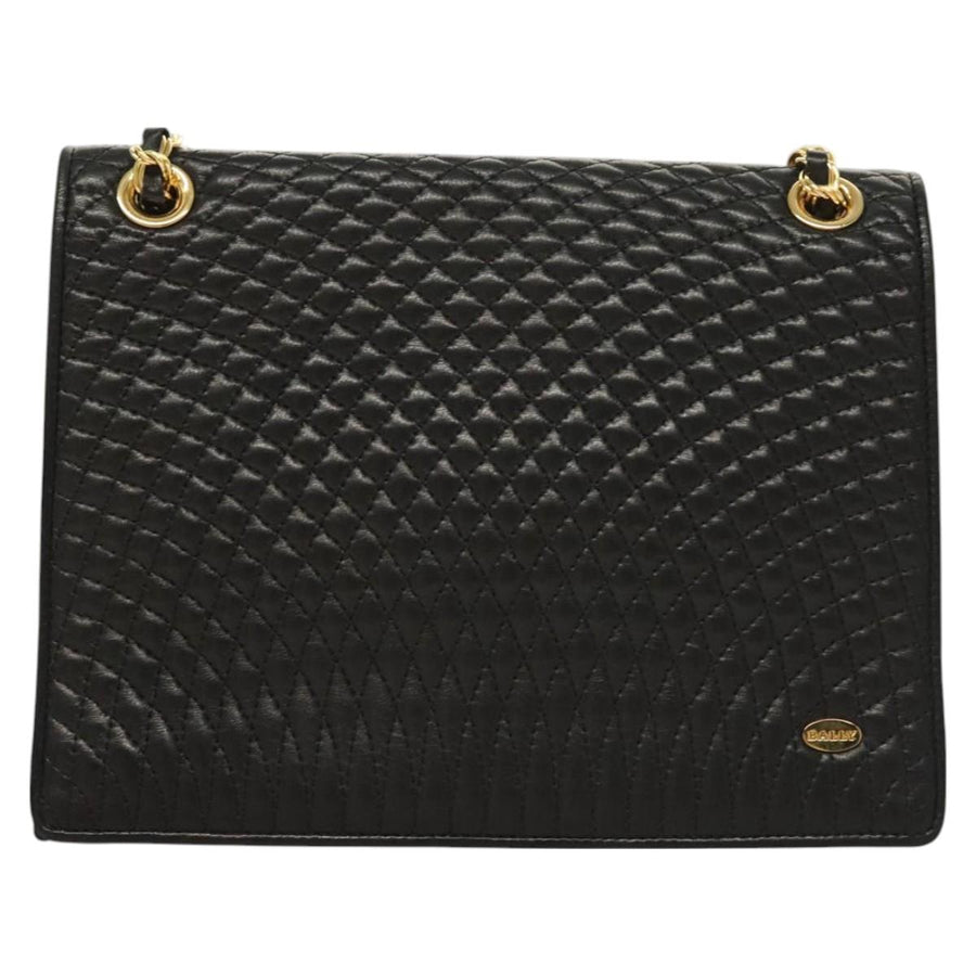 Bally Black Leather Shoulder