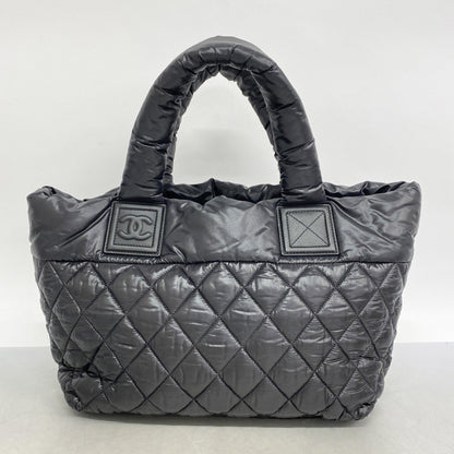 Chanel Black Nylon Coco Cocoon